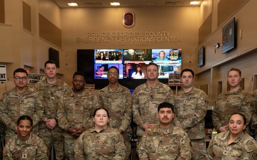 Maryland Army National Guard supports Operation Blur in Prince George's County