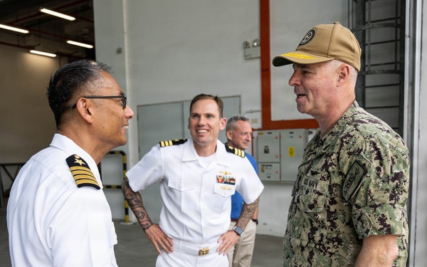 U.S. Navy Commander, Navy Installations Command, Visits Ship Repair Facility Detachment Singapore, Jan. 23, 2026