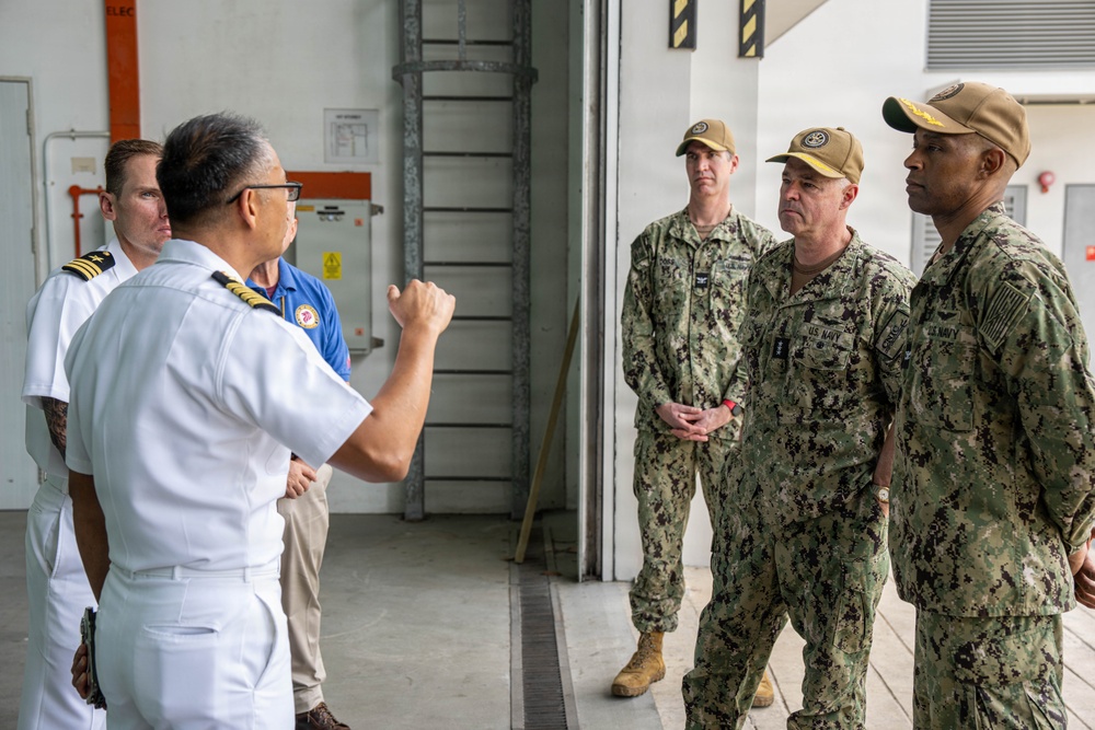 U.S. Navy Commander, Navy Installations Command, Visits Ship Repair Facility Detachment Singapore, Jan. 23, 2026