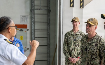 U.S. Navy Commander, Navy Installations Command, Visits Ship Repair Facility Detachment Singapore, Jan. 23, 2026