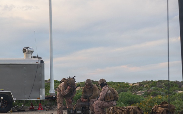 11th MEU Marines, Sailors Conduct Sensing Expeditionary Advanced Base Operations