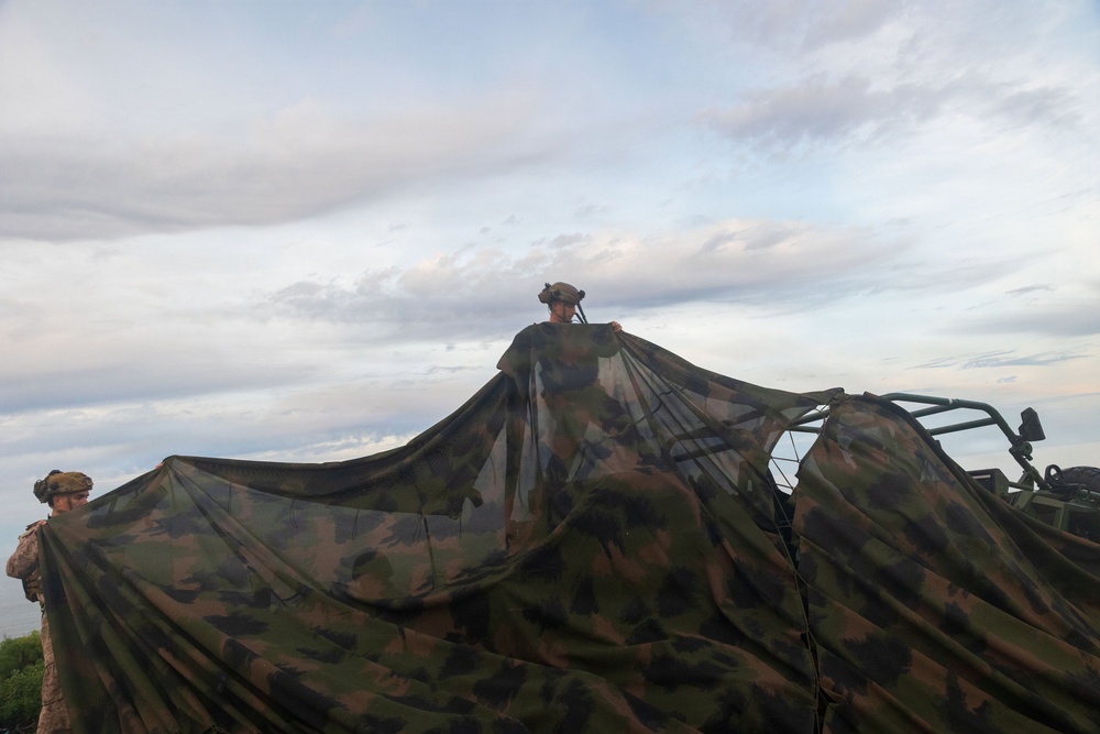 11th MEU Marines, Sailors Conduct Sensing Expeditionary Advanced Base Operations