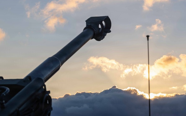 11th MEU Marines Conduct Artillery Live-Fire Training