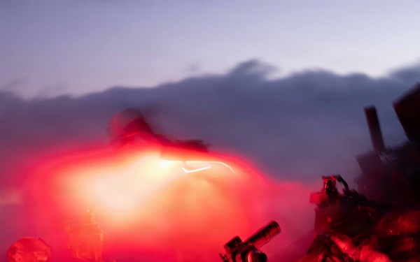 11th MEU Marines Conduct Artillery Live-Fire Training