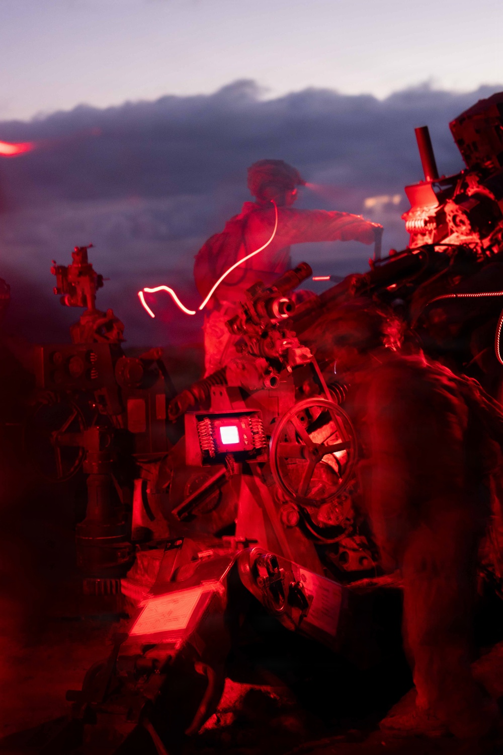 11th MEU Marines Conduct Artillery Live-Fire Training