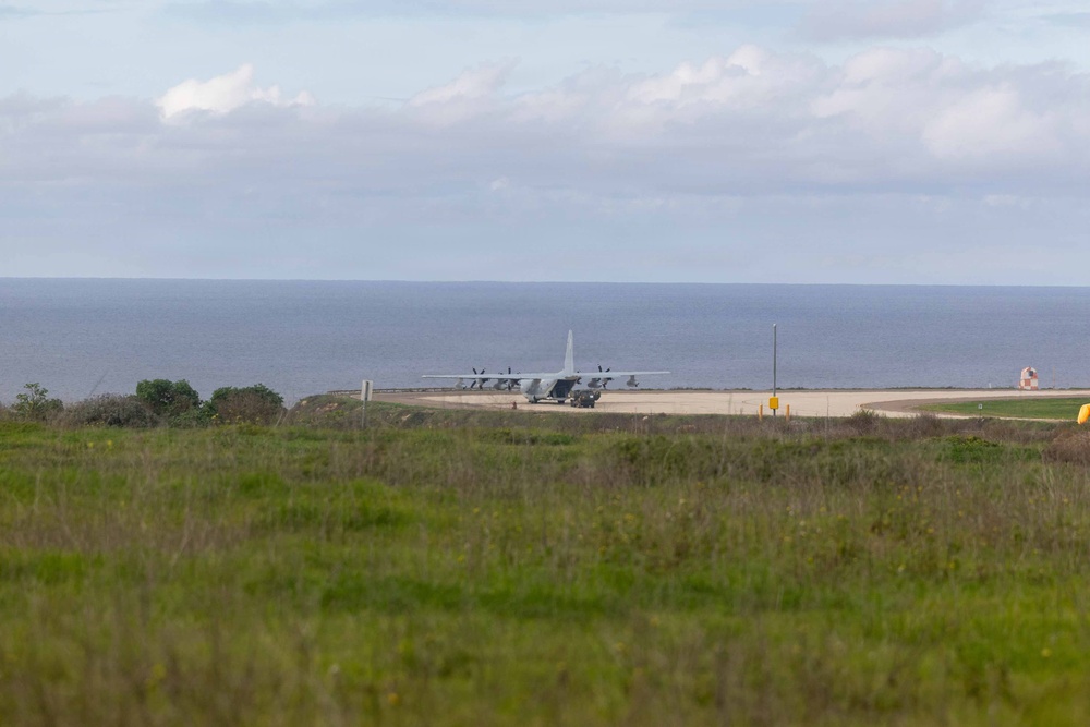 11th MEU Marines Utilize a High Mobility Artillery Rocket System