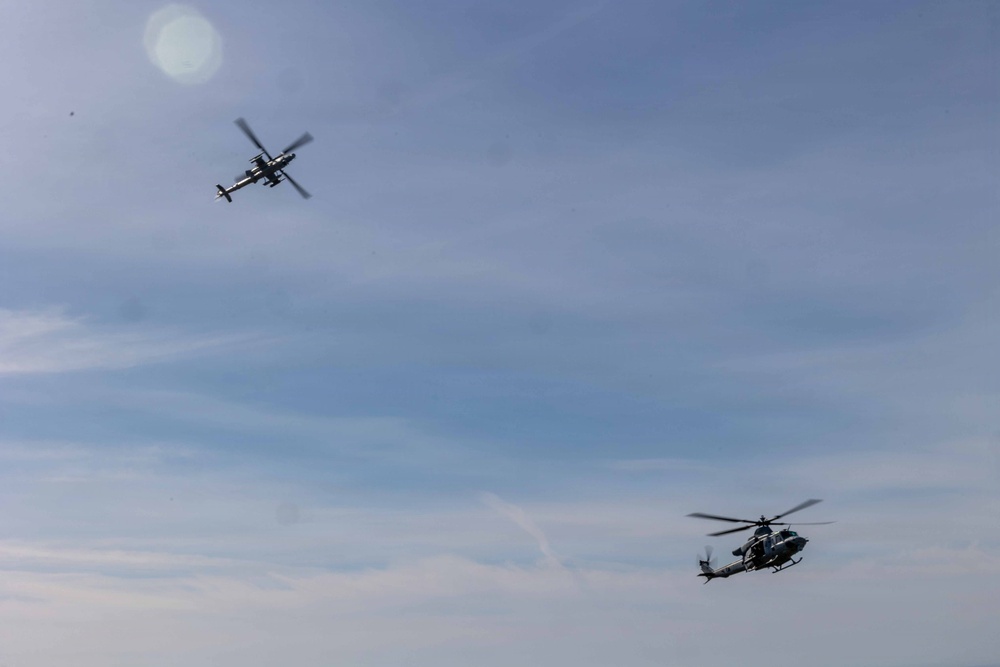 11th MEU Marines Conduct Artillery Live-Fire Training