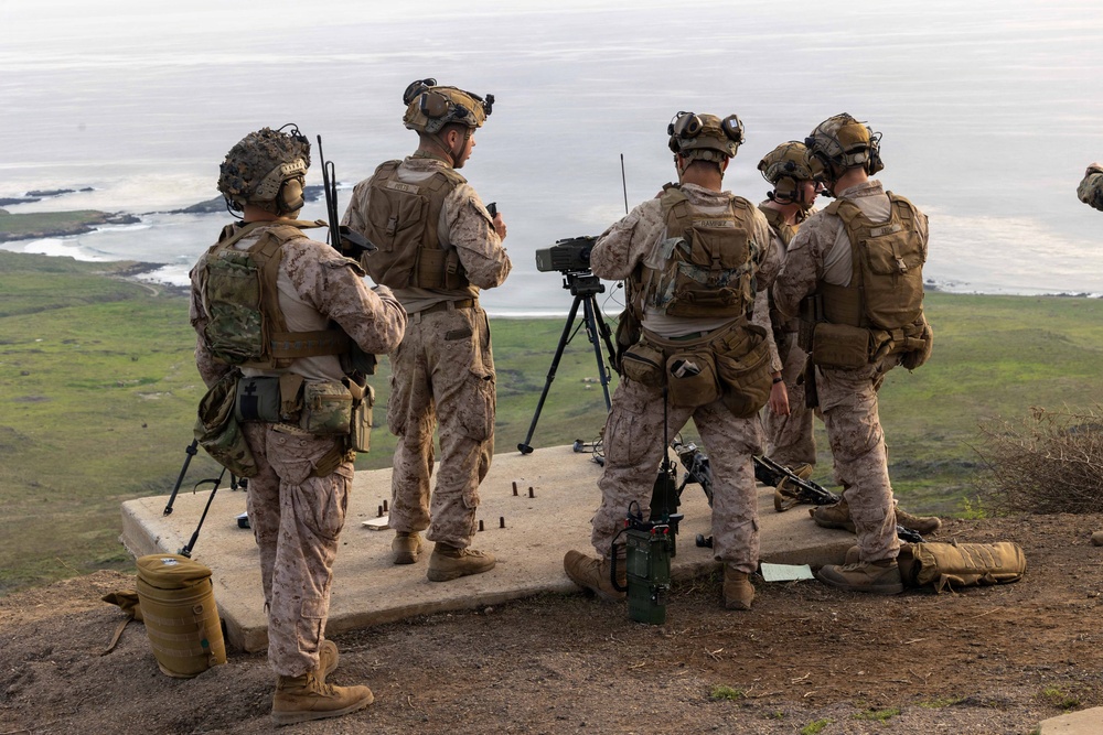 11th MEU Marines Conduct Artillery Live-Fire Training