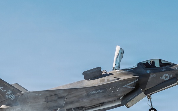 11th MEU Marines, Sailors Conduct F-35B Flight Deck Operations