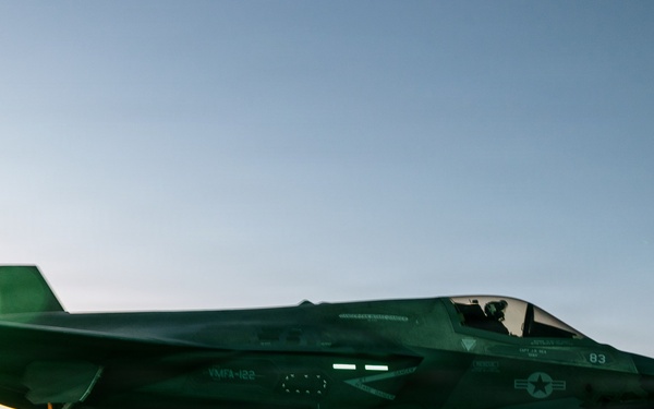 11th MEU Marines, Sailors Conduct F-35B Flight Deck Operations