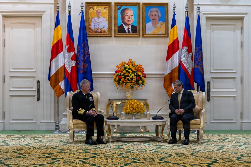 Admiral Paparo visits Cambodia