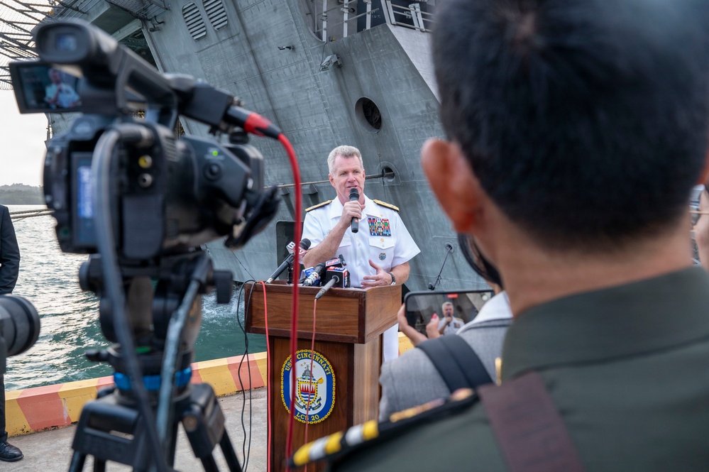 Admiral Paparo visits Cambodia