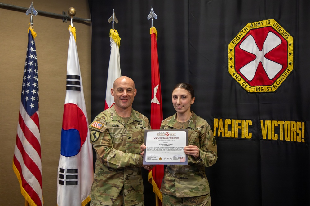 Pacific Victor of the Week