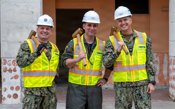 NSA Naples Begins Demolition of Building 443