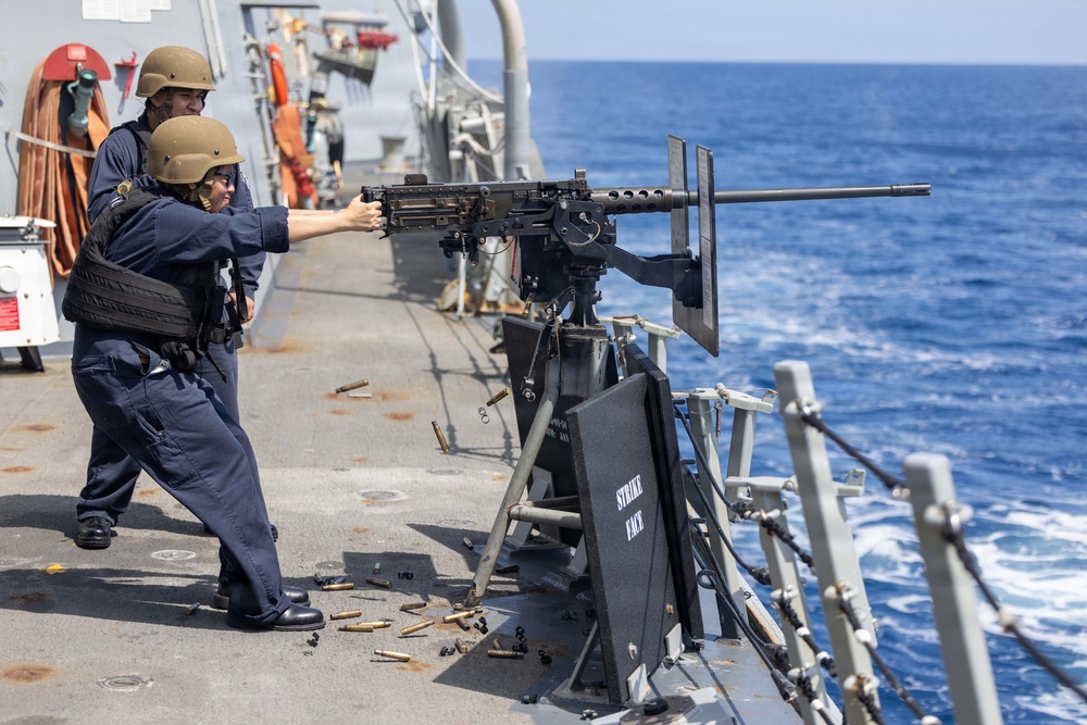 Spruance conducts routine operations