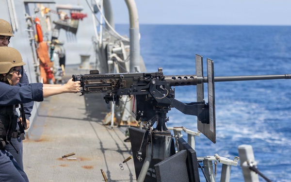 Spruance conducts routine operations