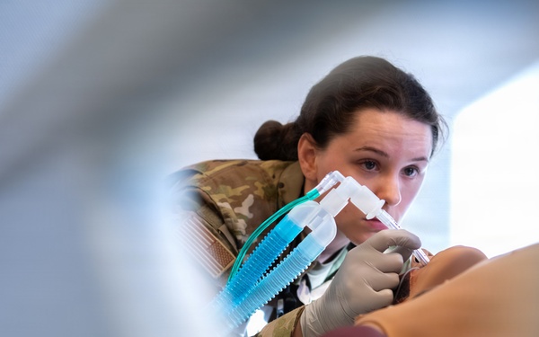 86th Medical Group, sister services join together in large scale mass casualty training exercise