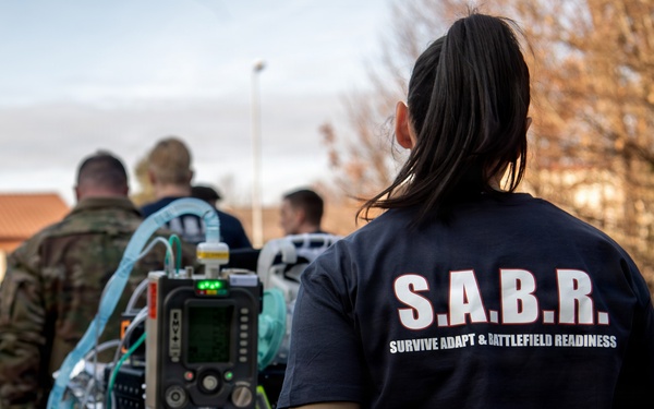 86th Medical Group, sister services join together in large scale mass casualty training exercise