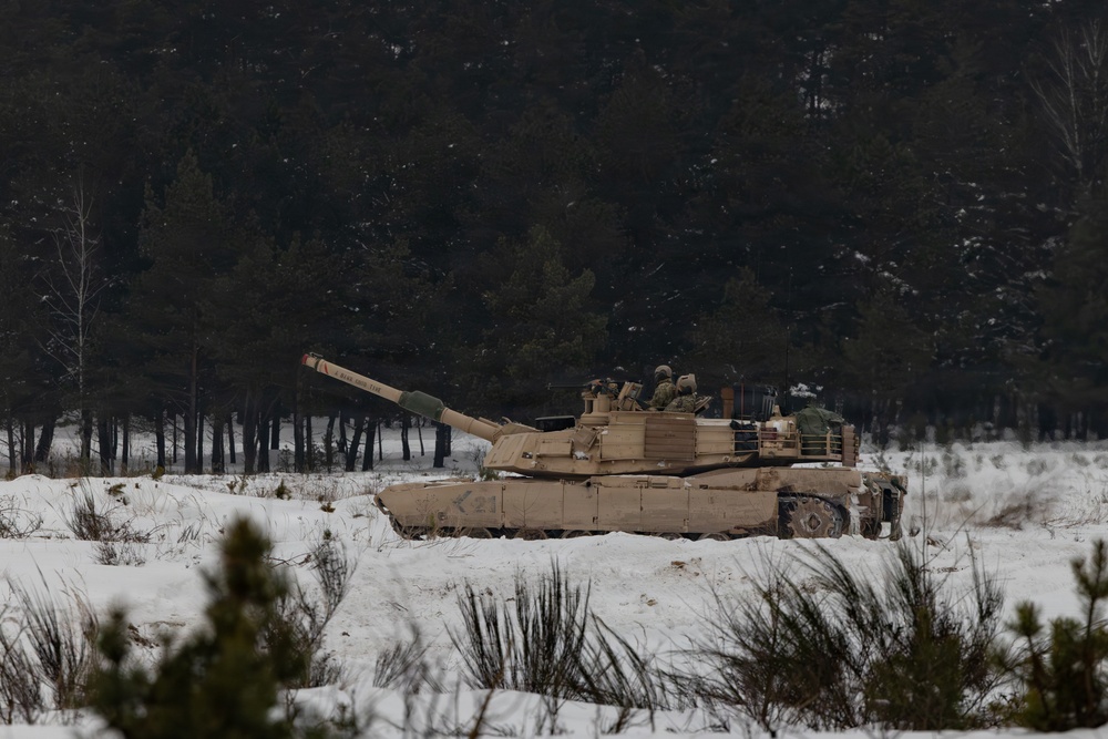 3-8Cav does Abrams Platoon STX lanes