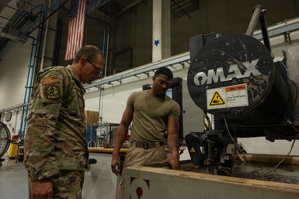 Sheet metal shop fabricates a metal bracket for medical use