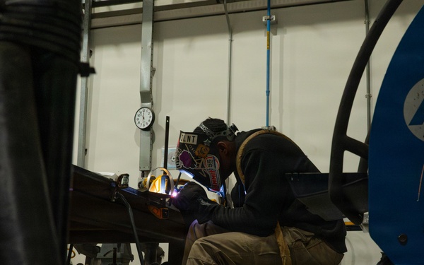 Sheet metal shop fabricates a metal bracket for medical use