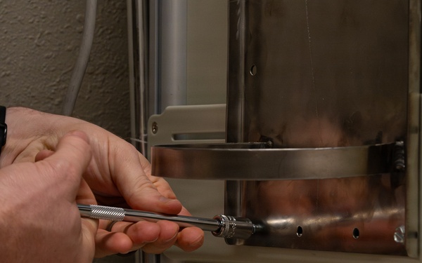 Sheet metal shop fabricates a metal bracket for medical use