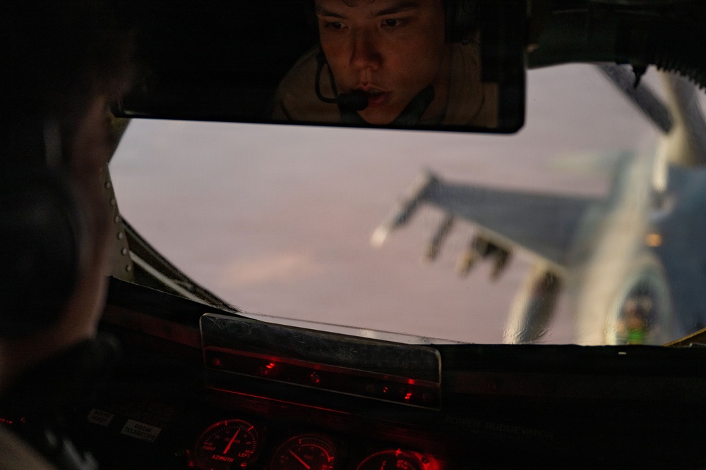 Aerial Refueling Fighting Falcons