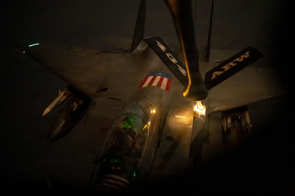 Aerial Refueling Strike Eagles