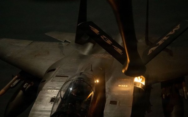 Aerial Refueling Strike Eagles
