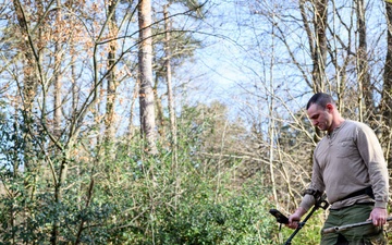 U.S. Forces Metal Detecting in Germany: Finding a Lost Pioneer