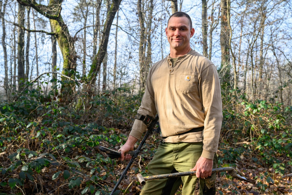 U.S. Forces Metal Detecting in Germany: Finding a Lost Pioneer
