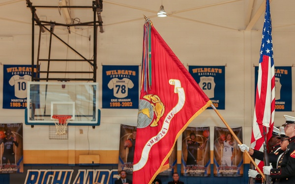 VMM-261 Adopts Richlands High School