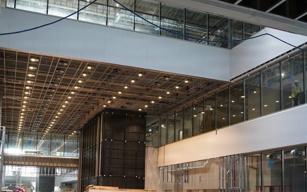 Construction continues on the Louisville Medical Center Jan. 7, 2026