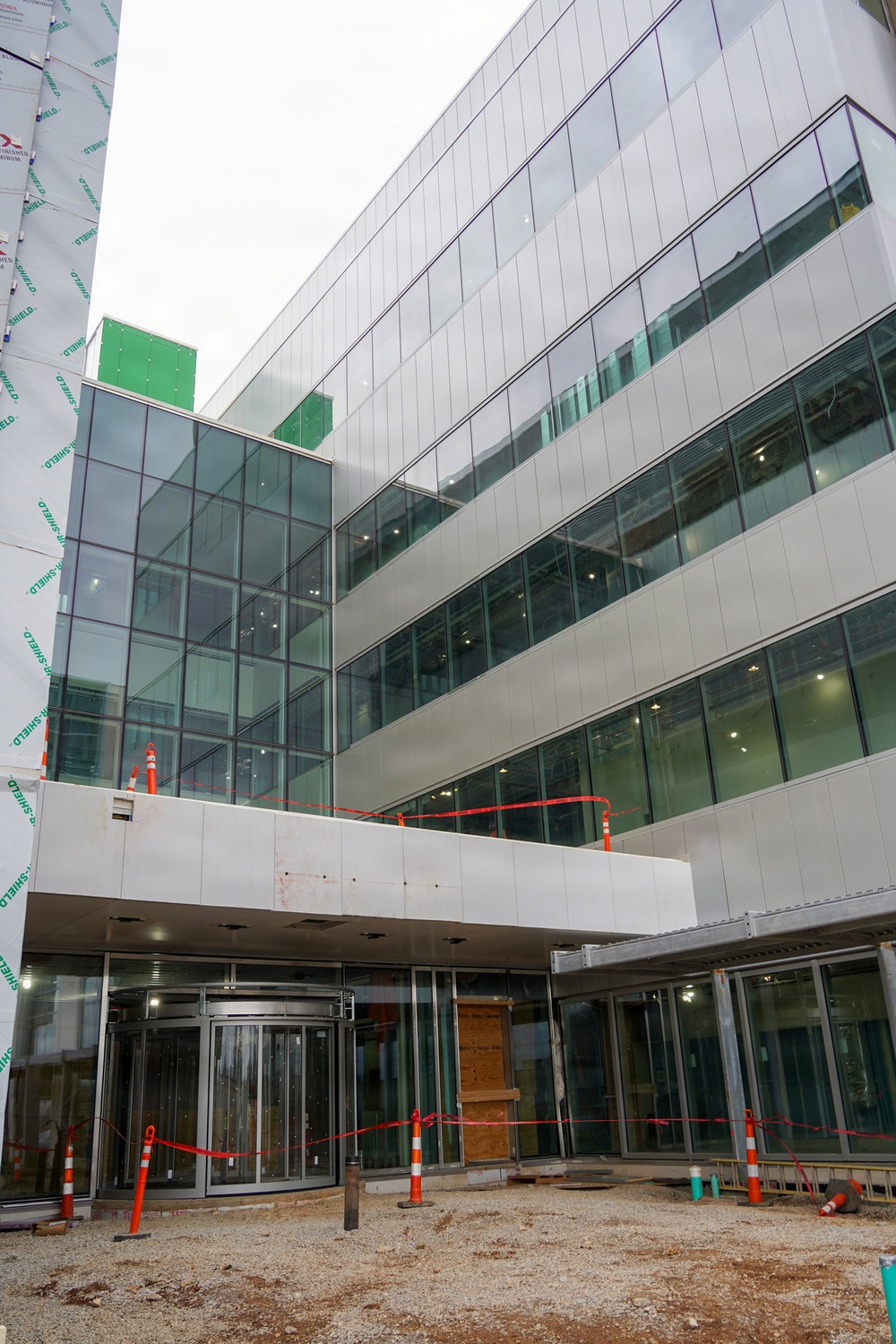 Construction continues on the Louisville Medical Center Jan. 14, 2026