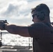 USS Bainbridge Conducts Small Arms Gun Shoot
