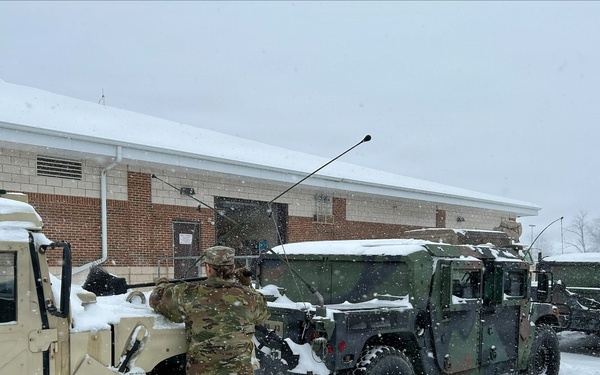Pa. National Guard response to Winter Storm Fern
