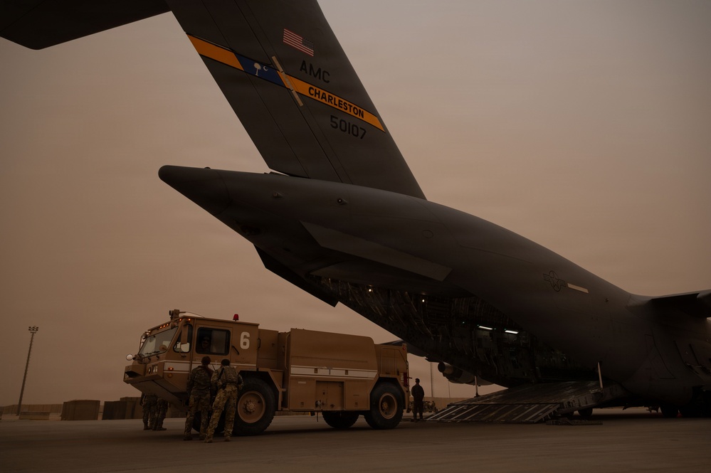 16th EAS transports cargo across CENTCOM AOR