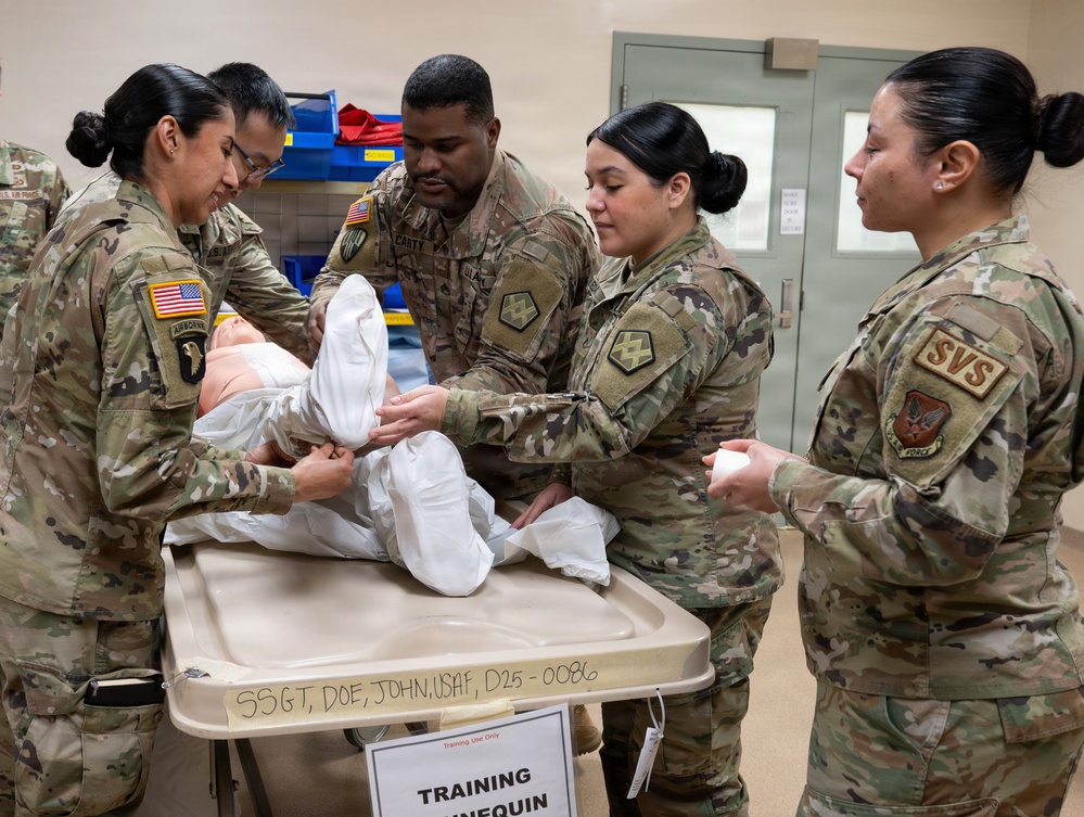 Army Reserve Soldiers Participate in Unlicensed Support Technician Training at Dover AFB
