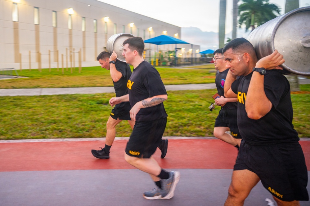 January Sergeant Major's PT