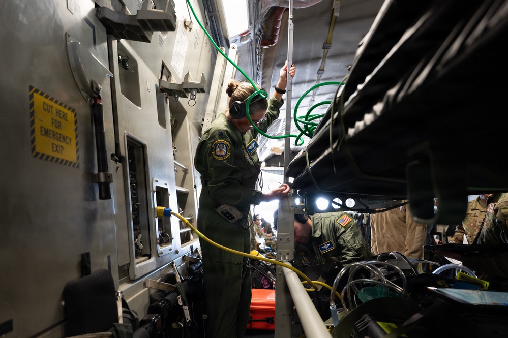 514 AES in-flight training