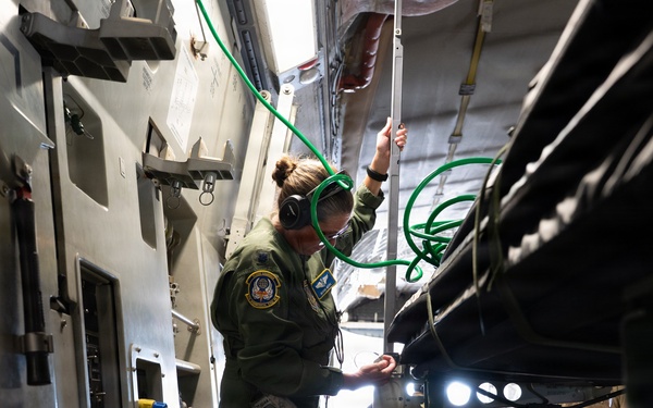 514 AES in-flight training