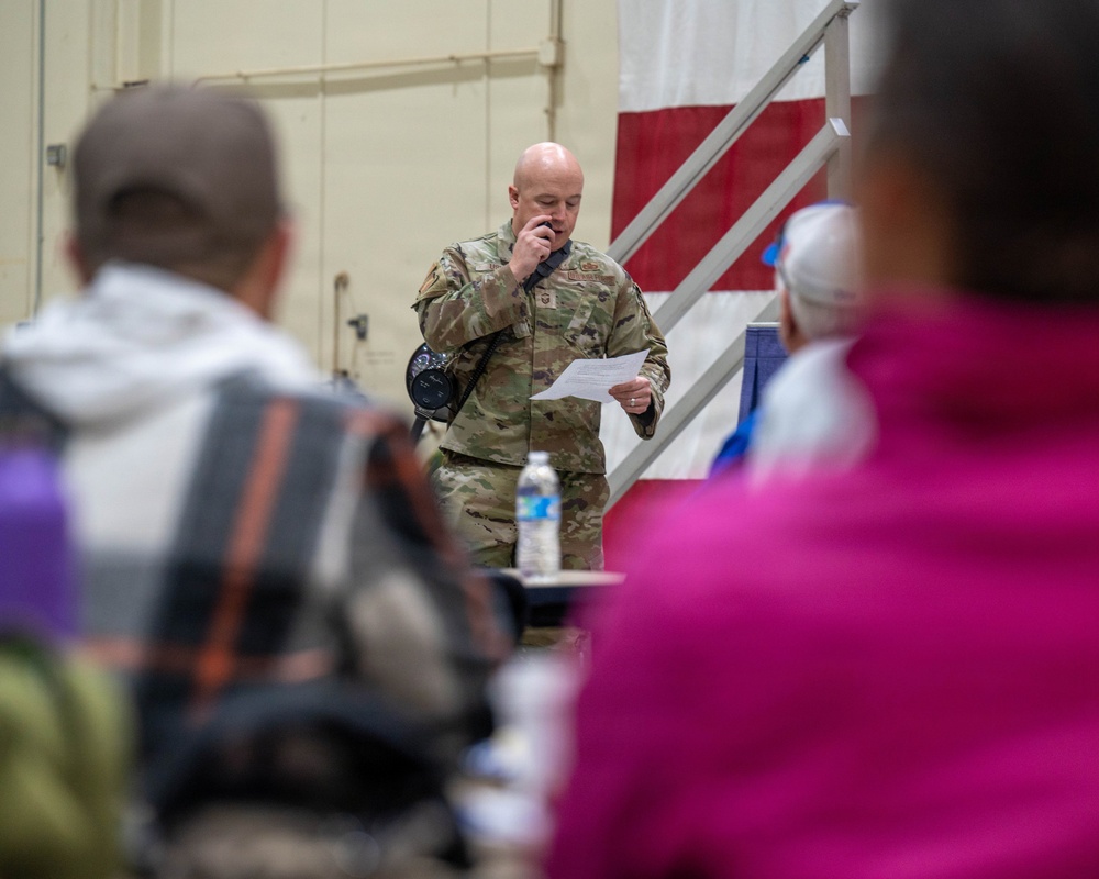 Honorary Commanders Experience Life on the Line During HCC Overnight