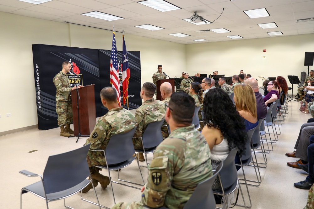 248th Army Band Promotion Ceremony