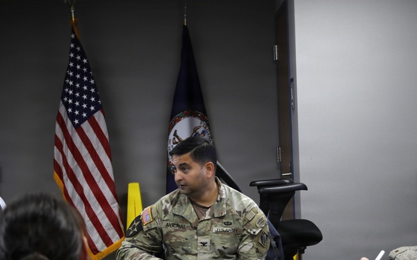 USACE Meets with FEMA and VDEM officials to discuss coordinating efforts for winter storm prep