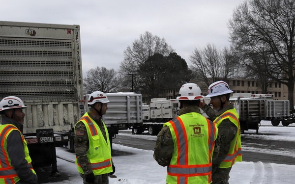 USACE conducts site-visit of staged generators in response to Winter Storm Fern