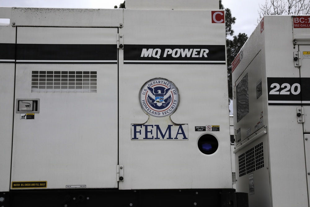 USACE conducts site-visit of staged generators in response to Winter Storm Fern