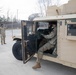 Army National Guard Soldiers Maintain Vehicles during Operation Blur