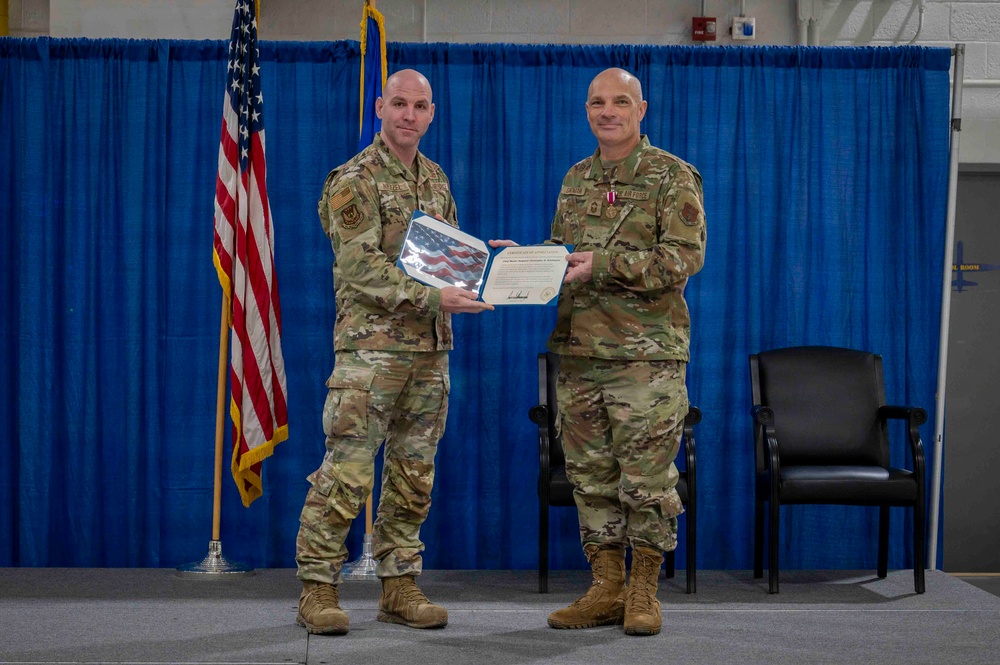 Chief Master Sgt. Christoper Sandmann Retirement