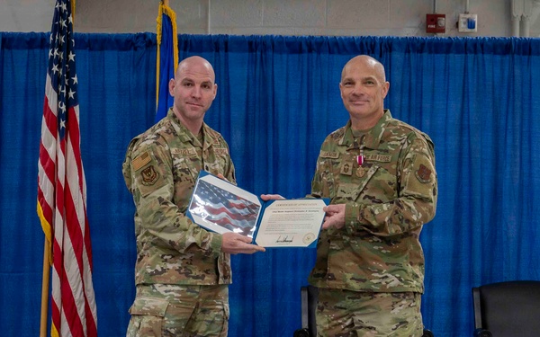 Chief Master Sgt. Christoper Sandmann Retirement