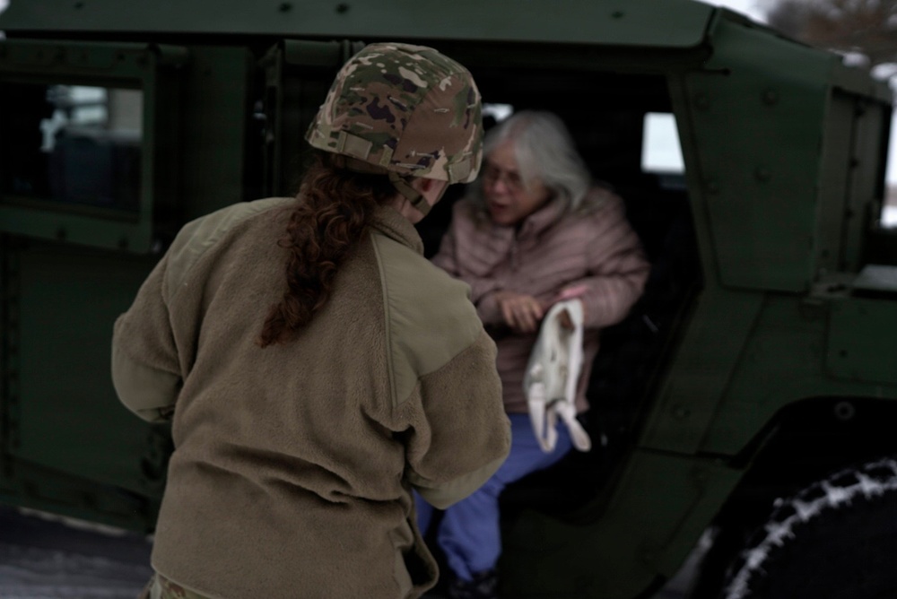 Kentucky Army National Guard Soldiers support Winter Storm Fern Recovery